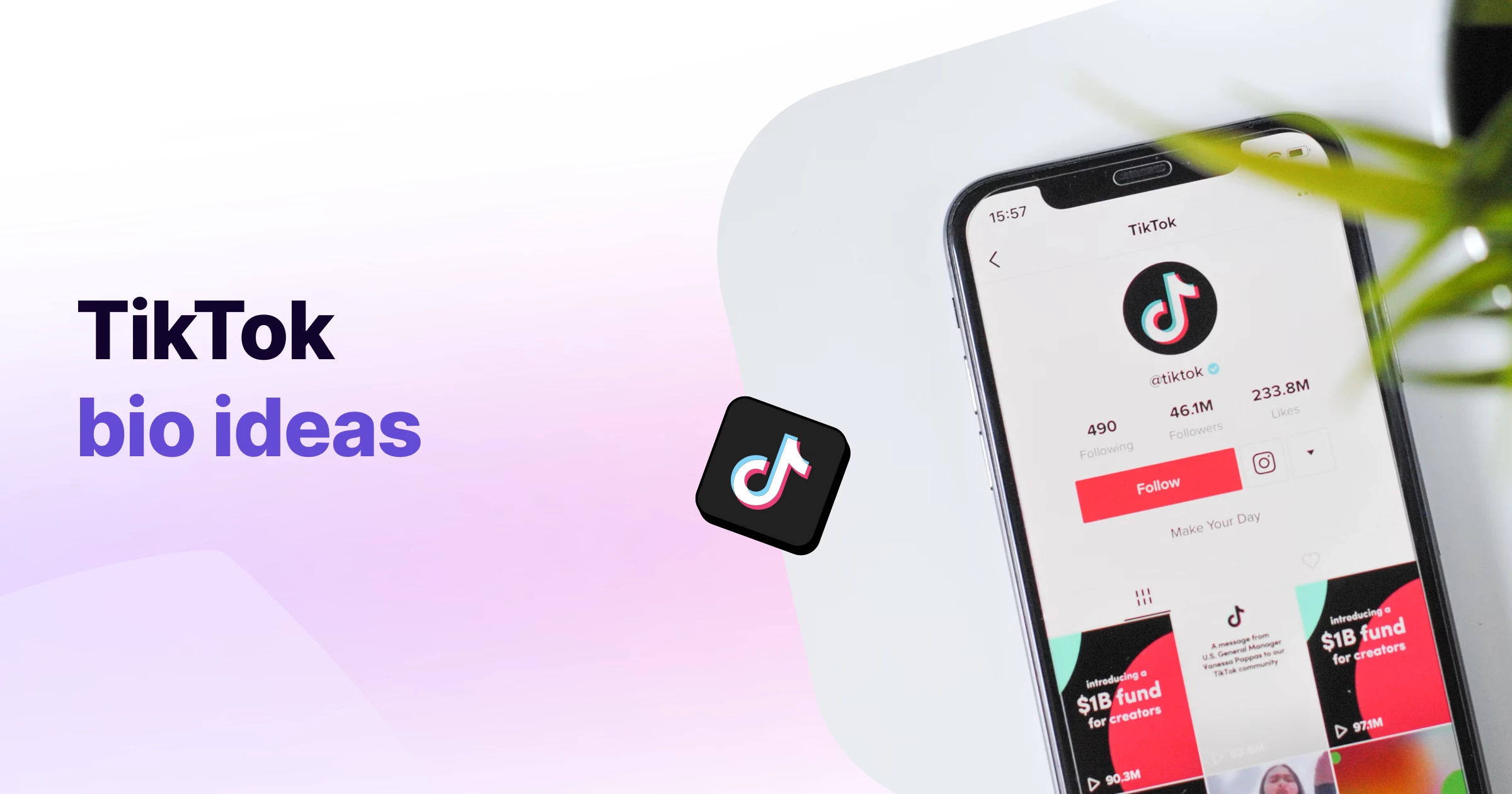 TikTok bio ideas